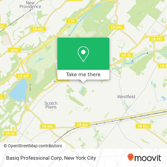 Basiq Professional Corp map