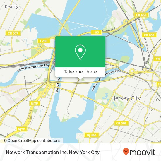 Network Transportation Inc map