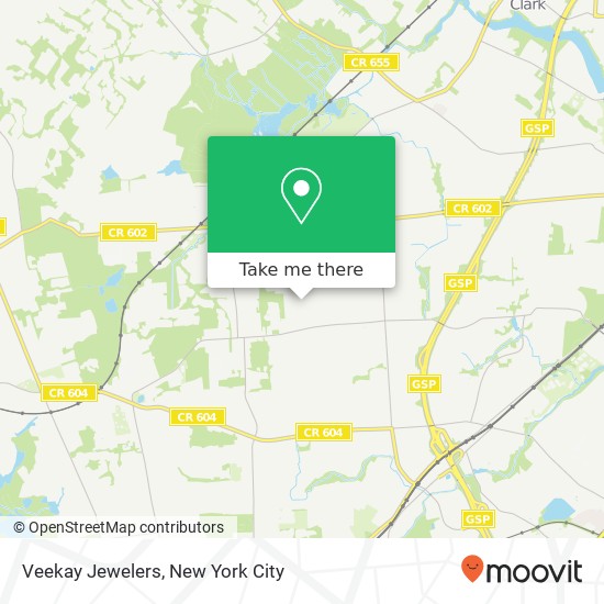 Veekay Jewelers map