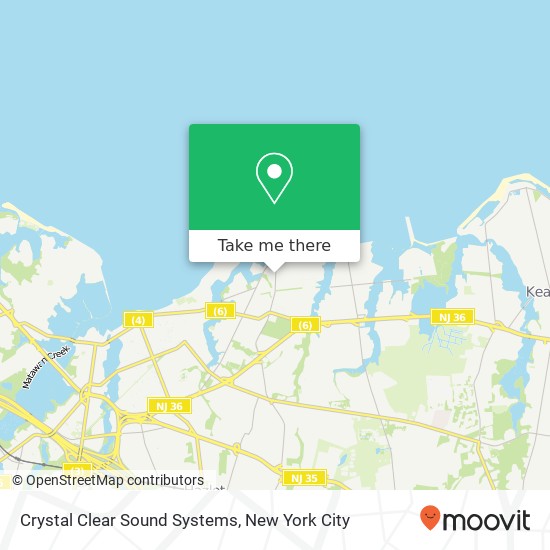 Crystal Clear Sound Systems map