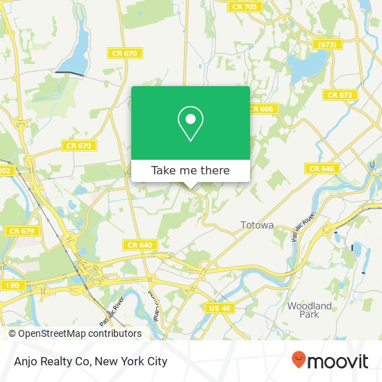 Anjo Realty Co map