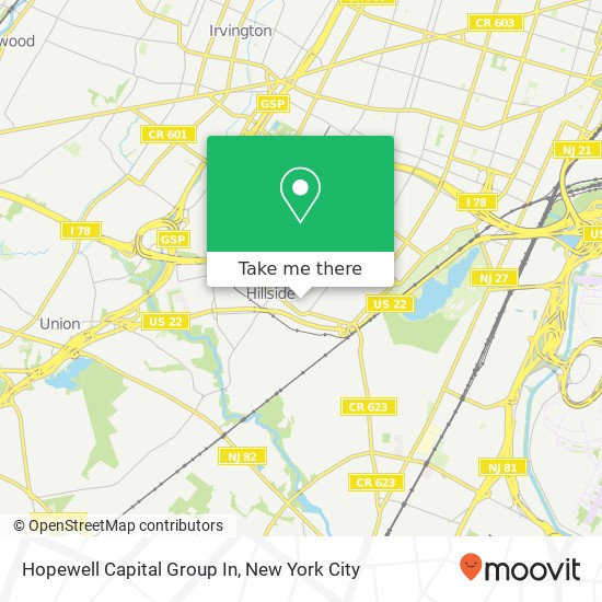 Mapa de Hopewell Capital Group In