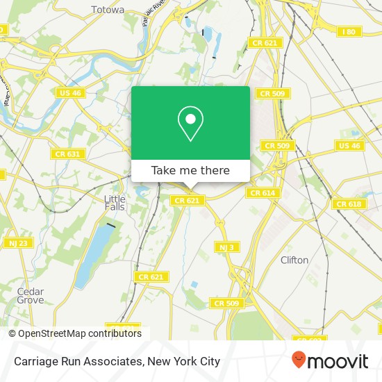 Mapa de Carriage Run Associates