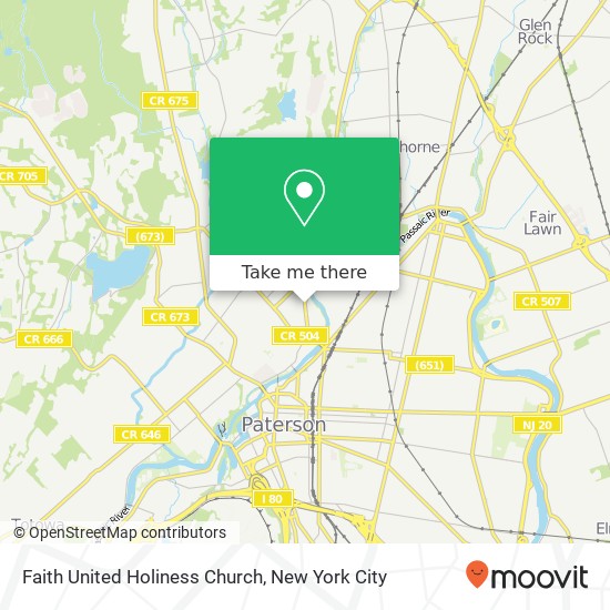 Mapa de Faith United Holiness Church