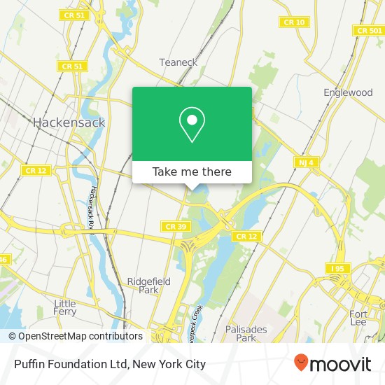 Mapa de Puffin Foundation Ltd