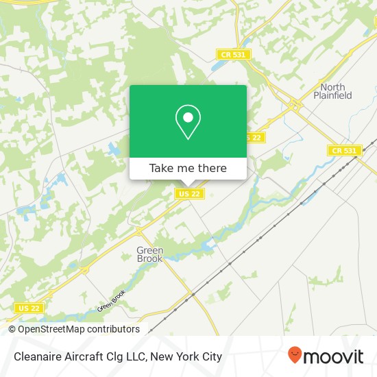Mapa de Cleanaire Aircraft Clg LLC