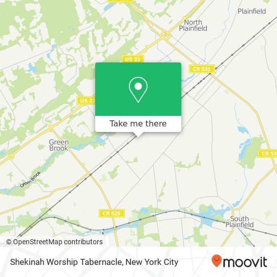 Mapa de Shekinah Worship Tabernacle