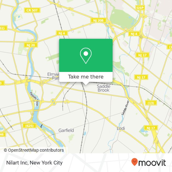 Mapa de Nilart Inc