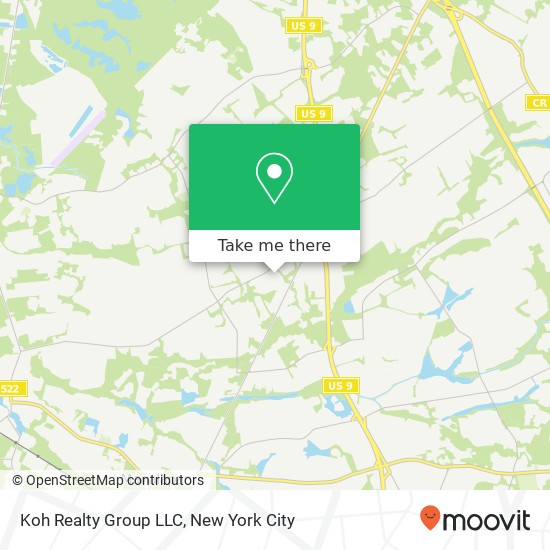 Mapa de Koh Realty Group LLC