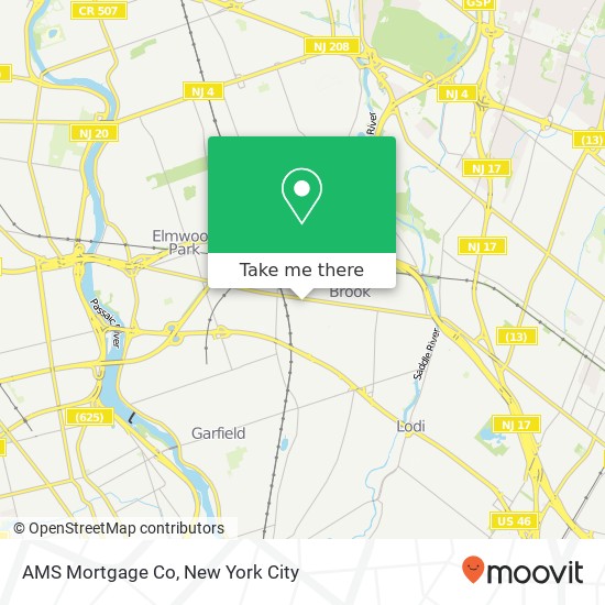 Mapa de AMS Mortgage Co