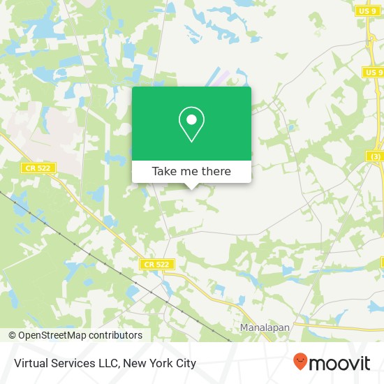 Virtual Services LLC map