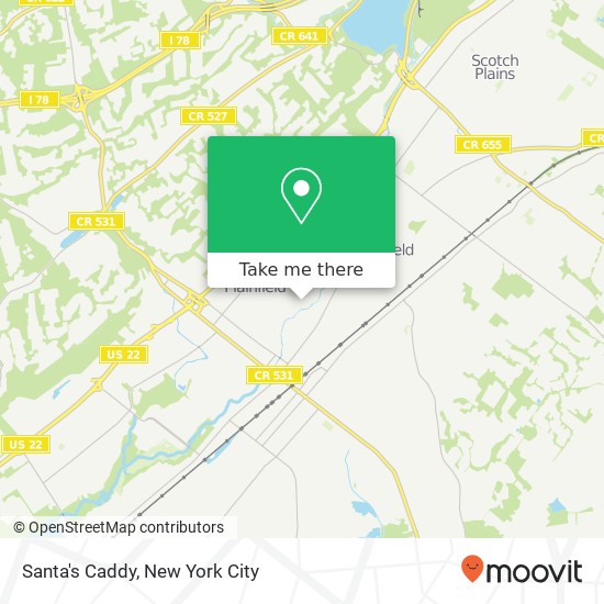 Mapa de Santa's Caddy