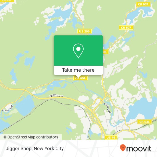 Jigger Shop map
