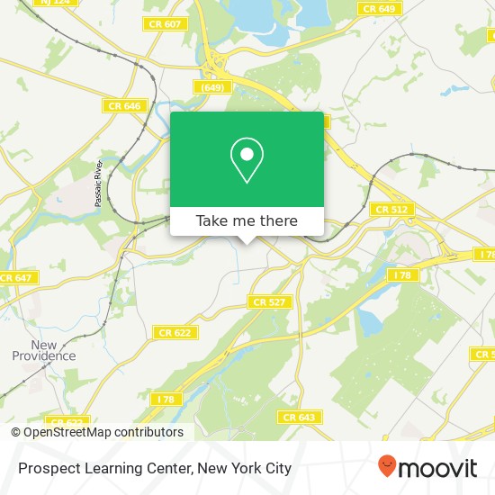 Mapa de Prospect Learning Center