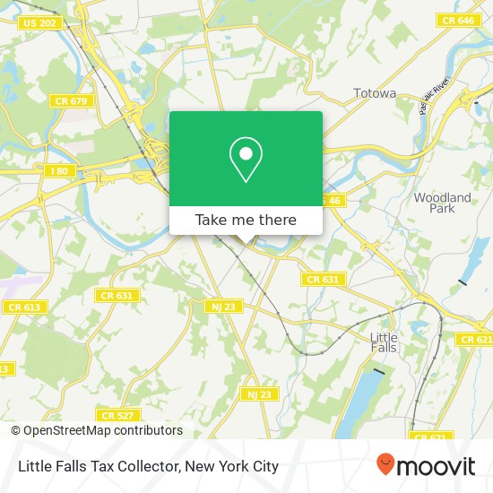 Mapa de Little Falls Tax Collector