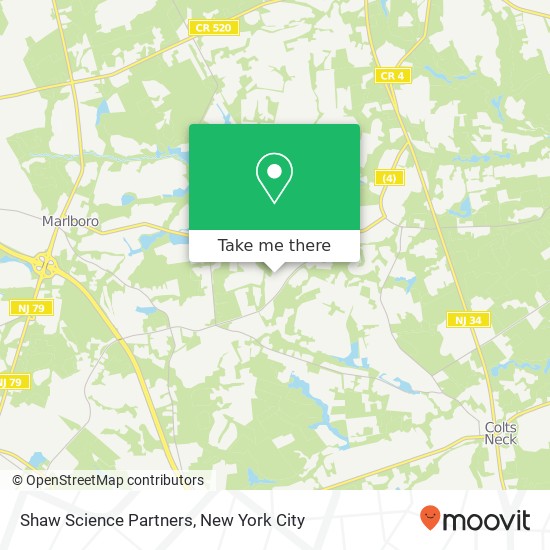 Mapa de Shaw Science Partners