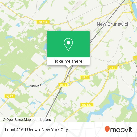 Local 416-I Uecwa map