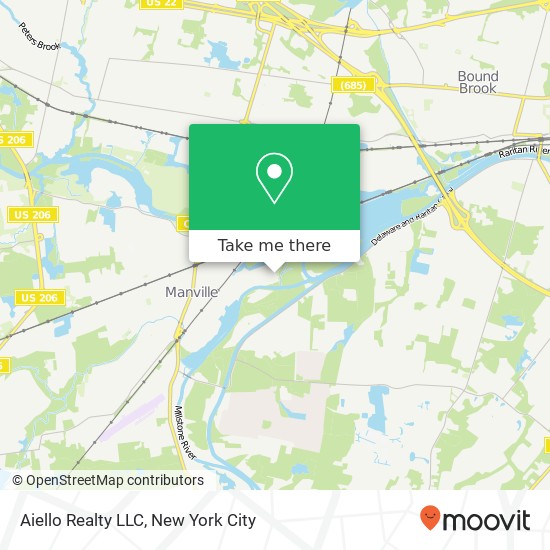 Aiello Realty LLC map