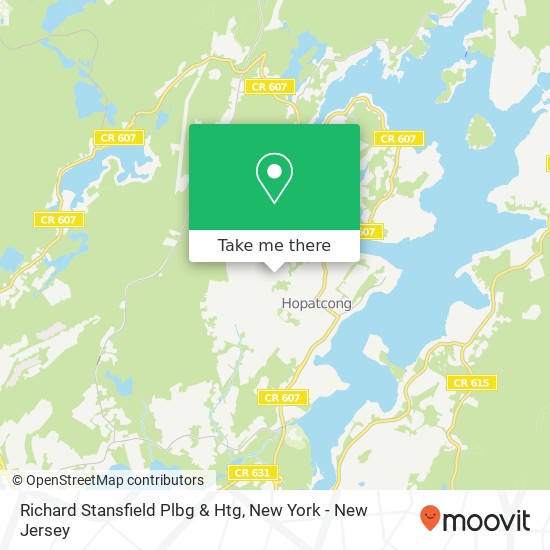 Richard Stansfield Plbg & Htg map