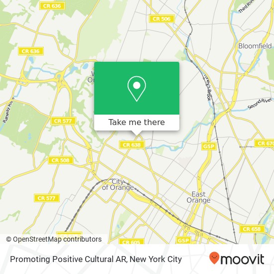 Mapa de Promoting Positive Cultural AR