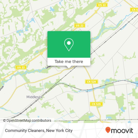 Community Cleaners map