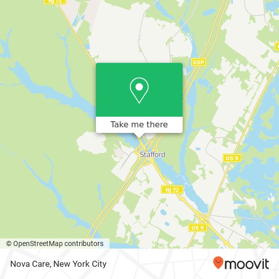 Nova Care map