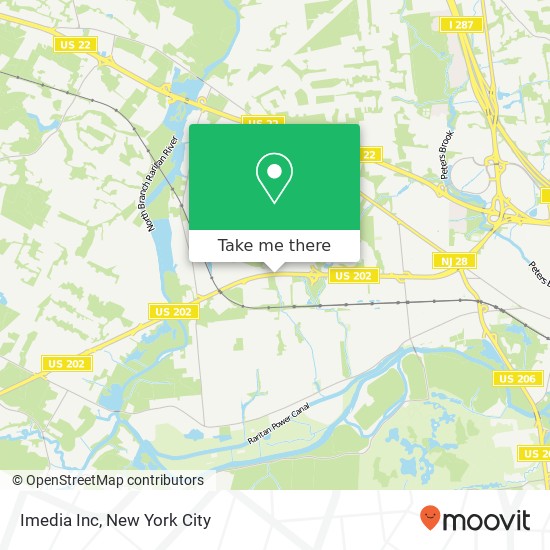 Imedia Inc map