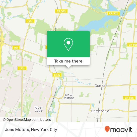 Mapa de Jons Motors