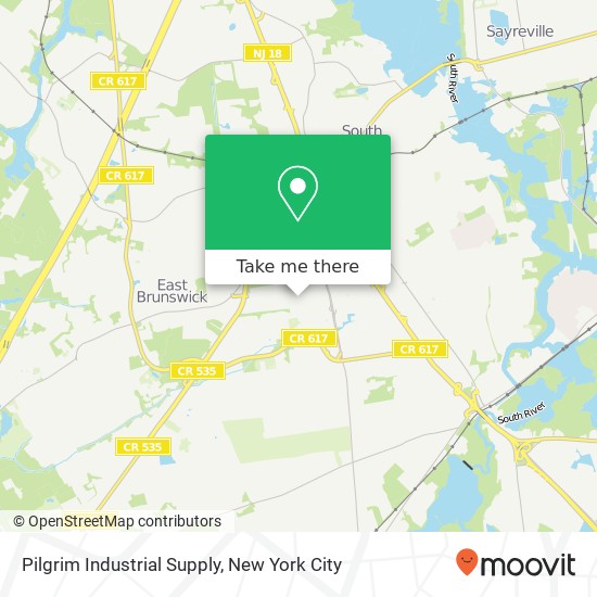 Mapa de Pilgrim Industrial Supply