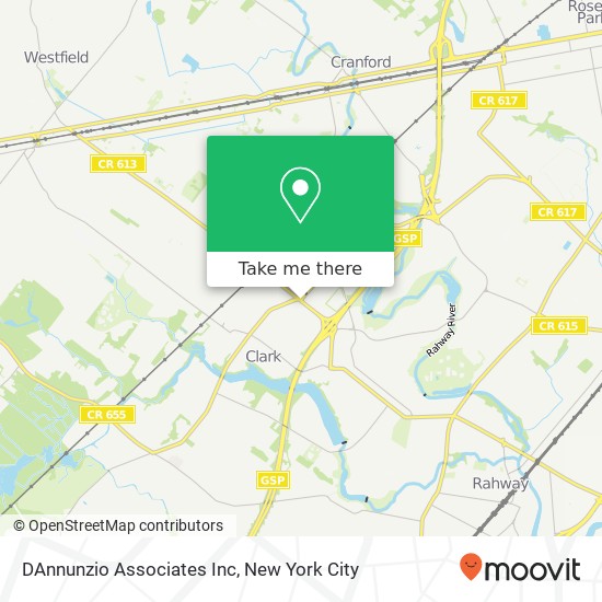 DAnnunzio Associates Inc map