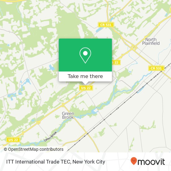 Mapa de ITT International Trade TEC