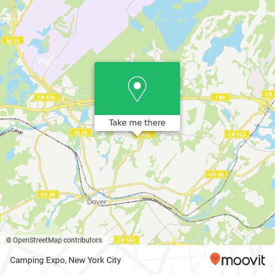 Mapa de Camping Expo
