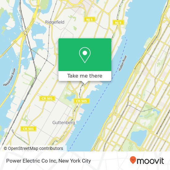 Mapa de Power Electric Co Inc