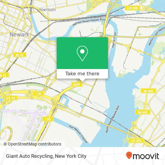 Giant Auto Recycling map