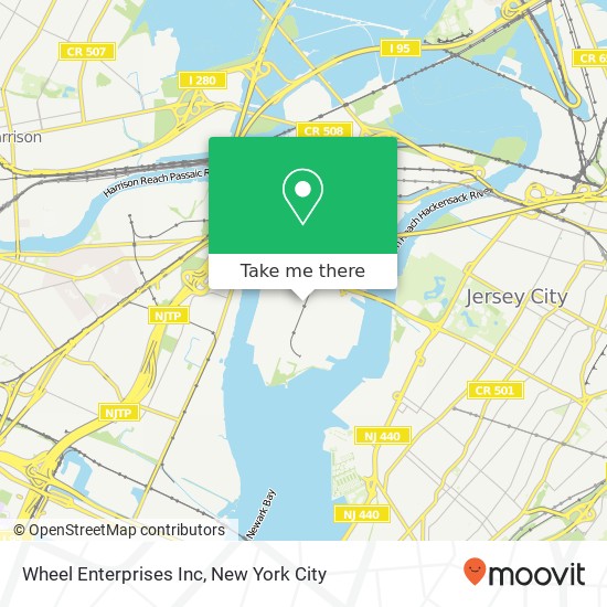 Wheel Enterprises Inc map