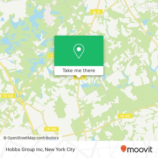 Hobbs Group Inc map
