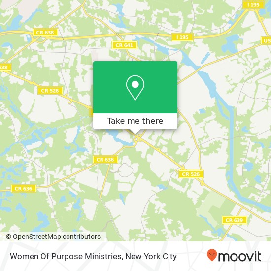 Women Of Purpose Ministries map