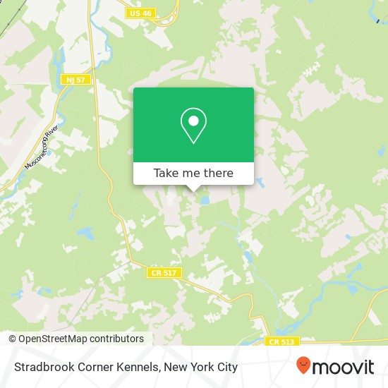 Stradbrook Corner Kennels map