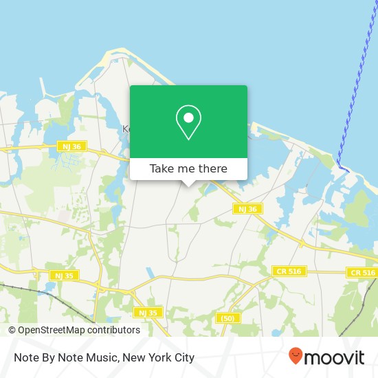 Note By Note Music map