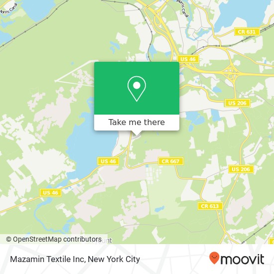 Mapa de Mazamin Textile Inc