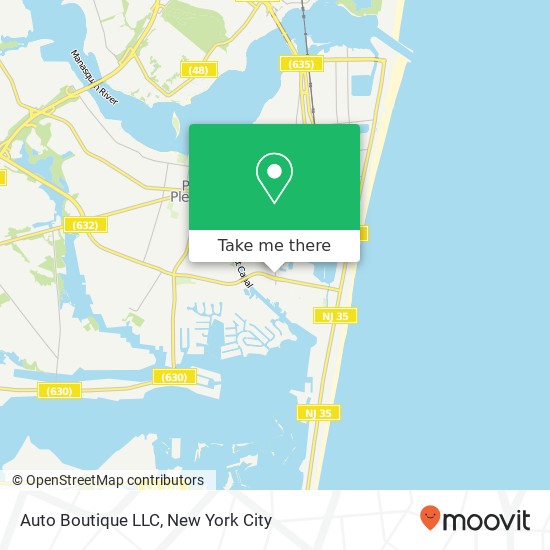 Auto Boutique LLC map