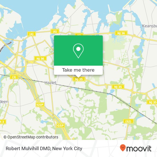 Robert Mulvihill DMD map