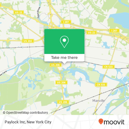 Paylock Inc map