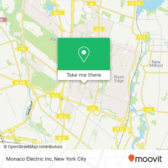 Monaco Electric Inc map