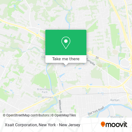 Xsait Corporation map