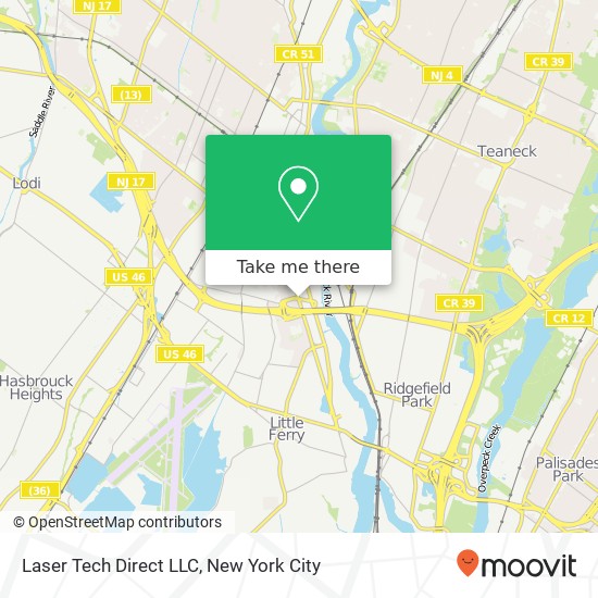 Laser Tech Direct LLC map