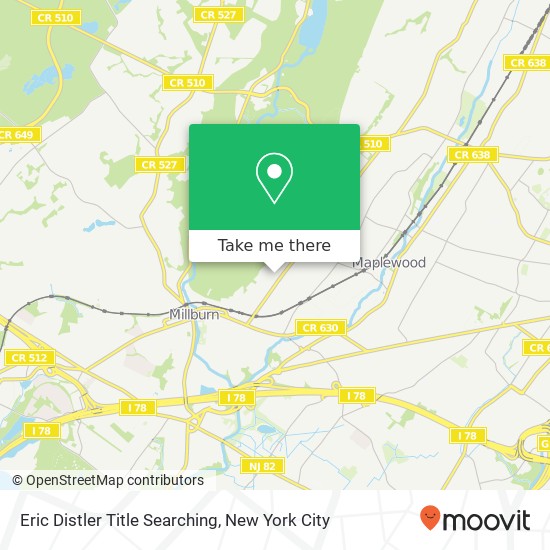 Eric Distler Title Searching map