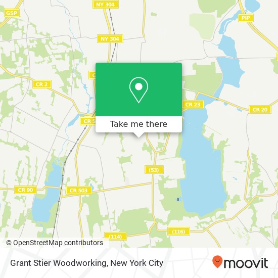 Mapa de Grant Stier Woodworking
