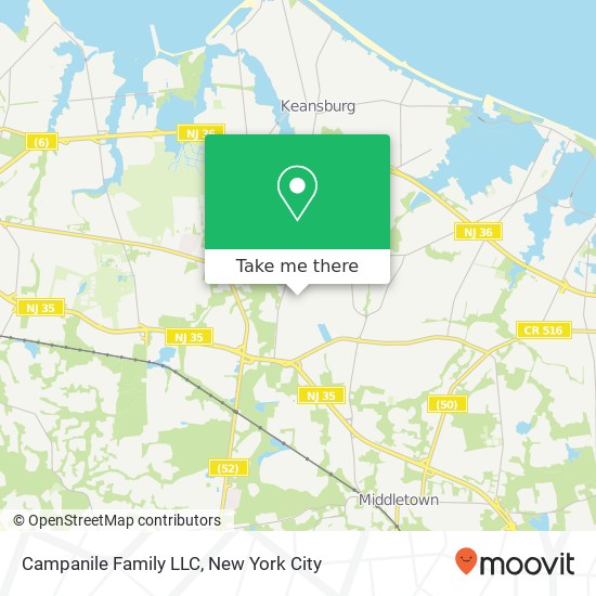 Campanile Family LLC map