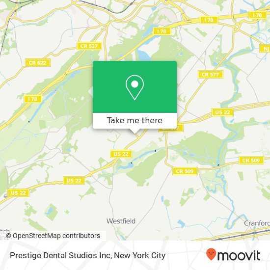 Mapa de Prestige Dental Studios Inc